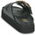 Pantofi Femei Sandale Versace Jeans Couture 74VA3SM1 Negru / Auriu