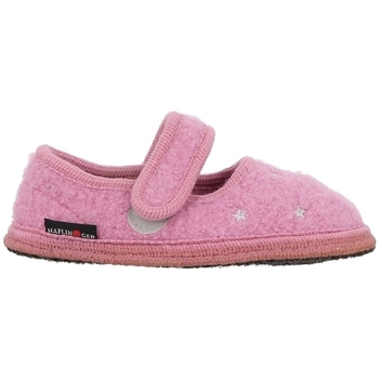 Pantofi Fete Papuci de casă Haflinger SLIPPER STARLIGHT roz