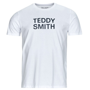 Îmbracaminte Bărbați Tricouri mânecă scurtă Teddy Smith TICLASS Alb