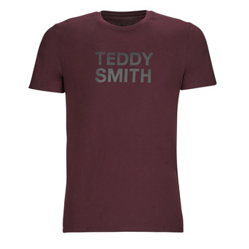 Îmbracaminte Bărbați Tricouri mânecă scurtă Teddy Smith TICLASS Bordo
