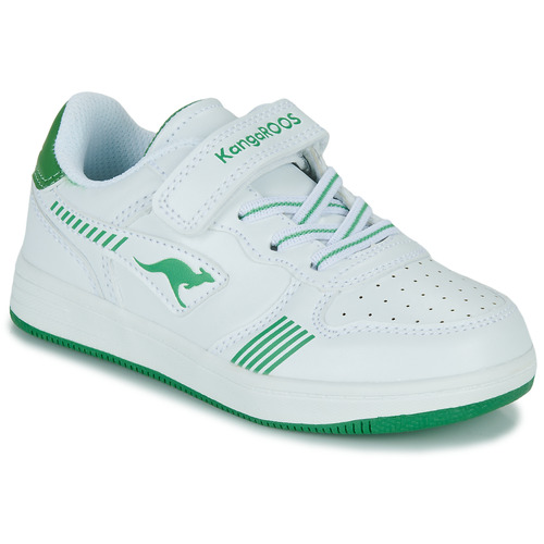 Pantofi Copii Pantofi sport Casual Kangaroos K-CP Boom EV Alb / Verde