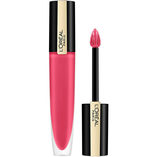 Frumusete  Femei Ruj de buze L'oréal Signature Matte Liquid Lipstick - 128 I Decide roz