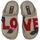 Pantofi Femei Papuci de casă Haflinger FLAIR LOVE Gri