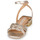 Pantofi Femei Sandale Gioseppo LINHARES Auriu / Coniac