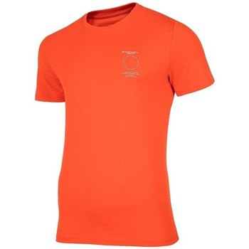 Îmbracaminte Bărbați Tricouri mânecă scurtă 4F TSM010 portocaliu