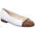 Pantofi Femei Balerin și Balerini cu curea Ara  Alb