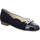 Pantofi Femei Balerin și Balerini cu curea Ara  albastru