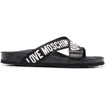 Pantofi Femei Papuci de vară Love Moschino  Negru