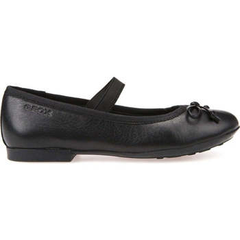 Pantofi Fete Balerin și Balerini cu curea Geox  Negru