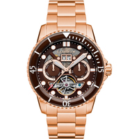 Ceasuri & Bijuterii Bărbați Ceasuri Analogice Thomas Earnshaw ES-8174-99, Automatic, 43mm, 10ATM Auriu