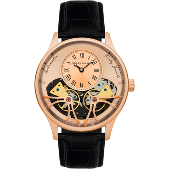 Ceasuri & Bijuterii Bărbați Ceasuri Analogice Thomas Earnshaw ES-8179-0A, Automatic, 44mm, 5ATM Auriu
