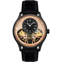 Ceasuri & Bijuterii Bărbați Ceasuri Analogice Thomas Earnshaw ES-8179-0D, Automatic, 44mm, 5ATM Negru