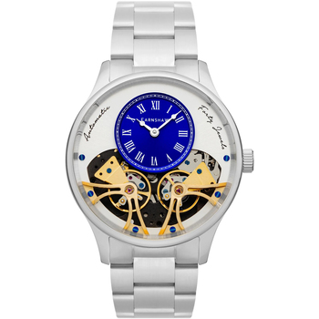 Ceasuri & Bijuterii Bărbați Ceasuri Analogice Thomas Earnshaw ES-8179-11, Automatic, 44mm, 5ATM Argintiu