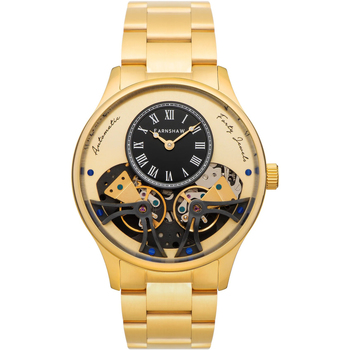Ceasuri & Bijuterii Bărbați Ceasuri Analogice Thomas Earnshaw ES-8179-22, Automatic, 44mm, 5ATM Auriu