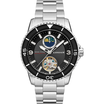 Ceasuri & Bijuterii Bărbați Ceasuri Analogice Thomas Earnshaw ES-8210-11, Automatic, 42mm, 5ATM Argintiu