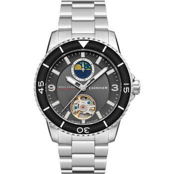 Ceasuri & Bijuterii Bărbați Ceasuri Analogice Thomas Earnshaw ES-8210-22, Automatic, 42mm, 5ATM Argintiu