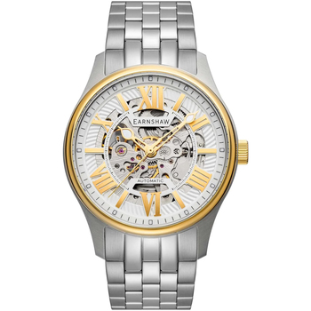Ceasuri & Bijuterii Bărbați Ceasuri Analogice Thomas Earnshaw ES-8240-44, Automatic, 42mm, 5ATM Argintiu
