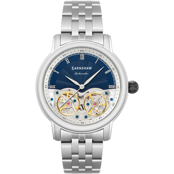 Ceasuri & Bijuterii Bărbați Ceasuri Analogice Thomas Earnshaw ES-8255-22, Automatic, 42mm, 5ATM Argintiu