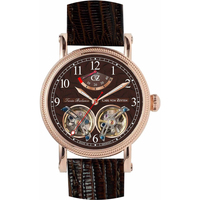 Ceasuri & Bijuterii Bărbați Ceasuri Analogice Carl Von Zeyten CVZ033RBR, Automatic, 43mm, 3ATM Auriu