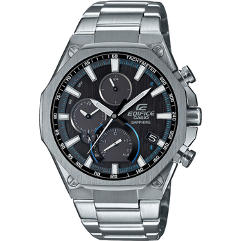 Ceasuri & Bijuterii Bărbați Ceasuri Analogice Casio EQB-1100D-1AER, Quartz, 44mm, 10ATM Argintiu