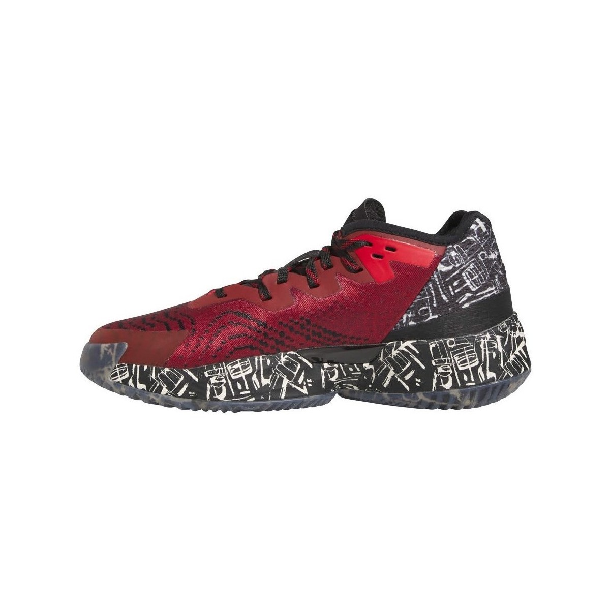 Pantofi Bărbați Basket adidas Originals Don Issue 4 roșu