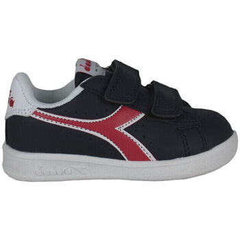 Pantofi Copii Sneakers Diadora 101.173339 01 C8594 Black iris/Poppy red/White Negru