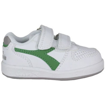 Pantofi Copii Sneakers Diadora 101.173302 01 C1931 White/Peas cream verde