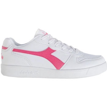 Pantofi Copii Sneakers Diadora 101.175781 01 C2322 White/Hot pink roz