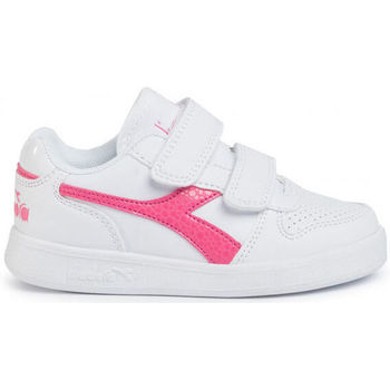 Pantofi Copii Sneakers Diadora 101.175783 01 C2322 White/Hot pink roz
