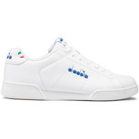 Pantofi Bărbați Sneakers Diadora IMPULSE I C1938 White/Blue cobalt albastru