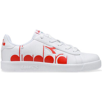 Pantofi Copii Sneakers Diadora 101.176274 01 C0823 White/Ferrari Red Italy roșu