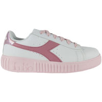 Pantofi Copii Sneakers Diadora Game step gs 101.176595 01 C0237 White/Sweet pink roz