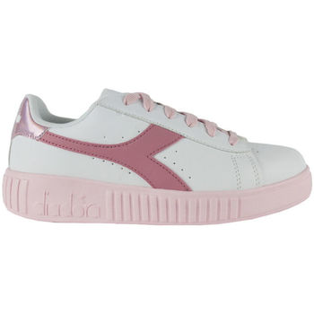 Pantofi Copii Sneakers Diadora Game step gs 101.176595 01 C0237 White/Sweet pink roz
