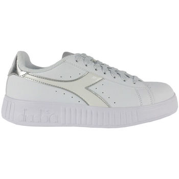 Pantofi Femei Sneakers Diadora STEP P C6103 White/Silver Argintiu