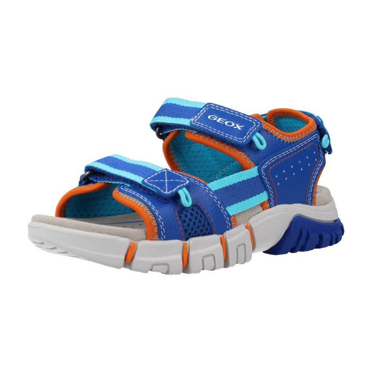 Pantofi Băieți Sandale Geox J SANDAL DYNOMIX BOY albastru
