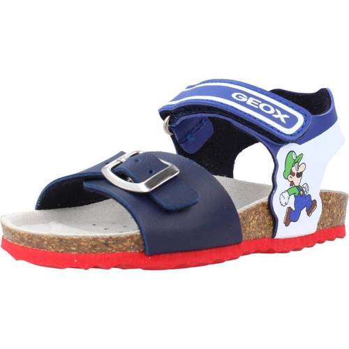 Pantofi Băieți Sandale Geox J GHITA BOY albastru