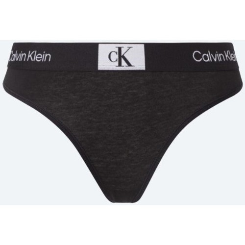 Lenjerie intimă Femei Slip Calvin Klein Jeans 000QF7221EUB1 MODERN THONG Negru