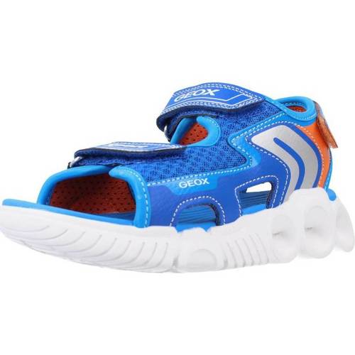 Pantofi Băieți Sandale Geox J SANDAL WROOM BOY albastru