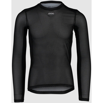 Îmbracaminte Bărbați Tricouri & Tricouri Polo Poc Essential Layer LS Jersey Uranium Black 58111-1002 Negru