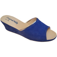 Pantofi Femei Papuci de vară Milly MILLY7000bluette albastru