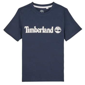 Îmbracaminte Băieți Tricouri mânecă scurtă Timberland T25U24-857-J Albastru