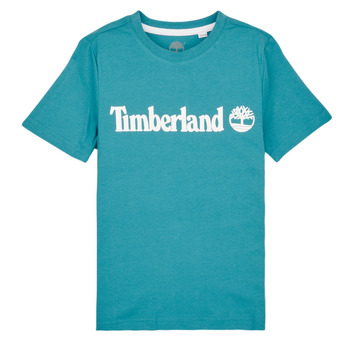 Îmbracaminte Băieți Tricouri mânecă scurtă Timberland T25U24-875-C Albastru