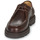 Pantofi Bărbați Pantofi Derby Pellet ADAM Veal / Pull / Up / Vintage / Ciocolatiu