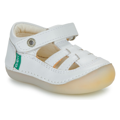 Pantofi Copii Sandale Kickers SUSHY Alb