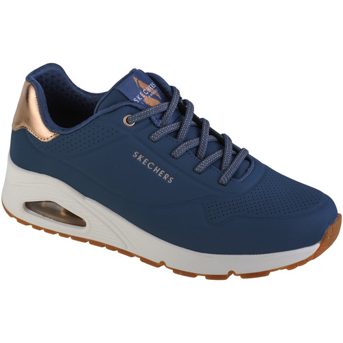 Pantofi Femei Pantofi sport Casual Skechers Uno-Shimmer Away albastru