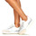 Pantofi Femei Pantofi sport Casual Calvin Klein Jeans TOOTHY RUNNER LACEUP MIX PEARL Alb / Bej