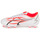 Pantofi Copii Fotbal Puma ULTRA PLAY FG/AG Jr Alb / Roșu