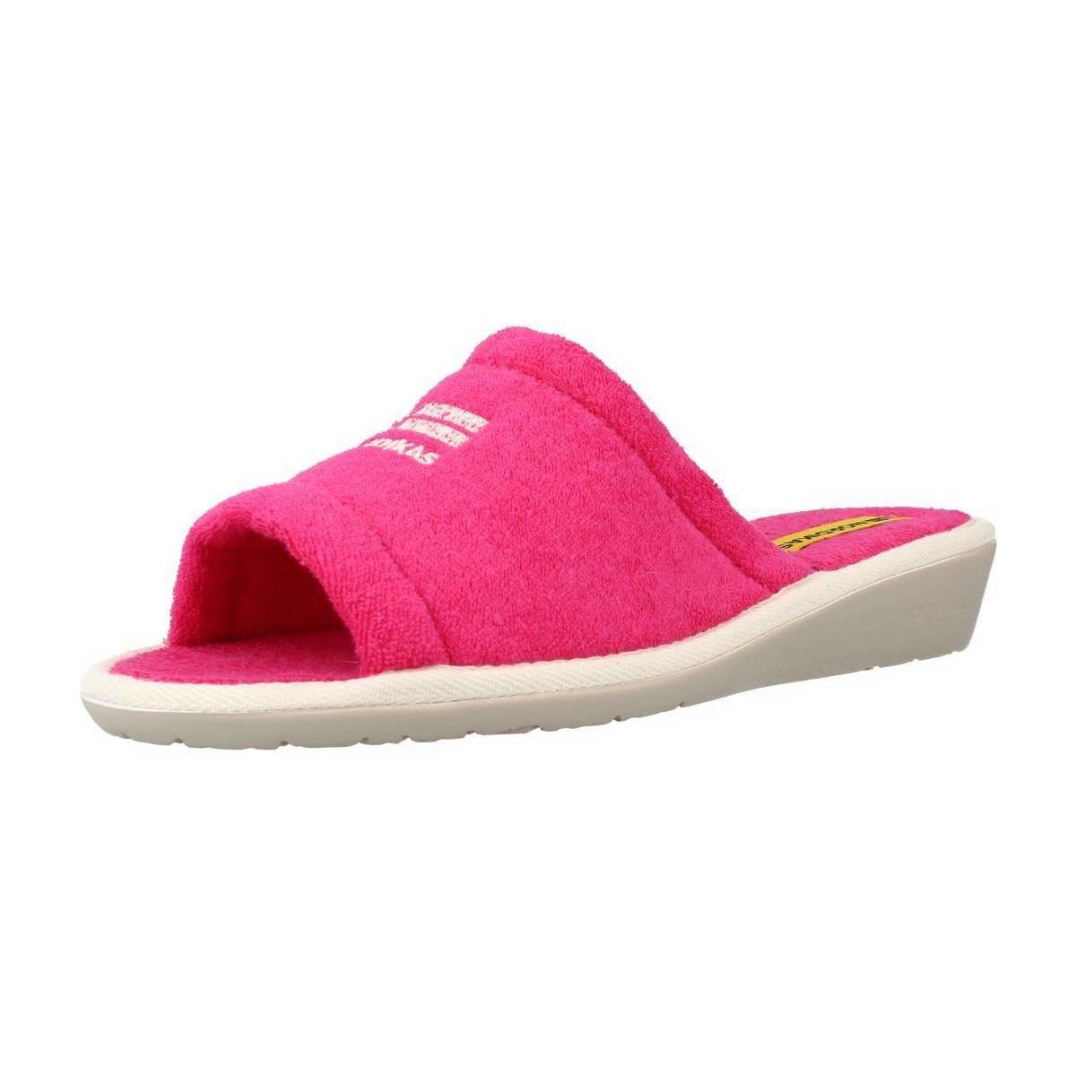 Pantofi Femei Papuci de casă Nordikas TOALLA roz