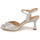 Pantofi Femei Sandale Menbur 23698 Argintiu