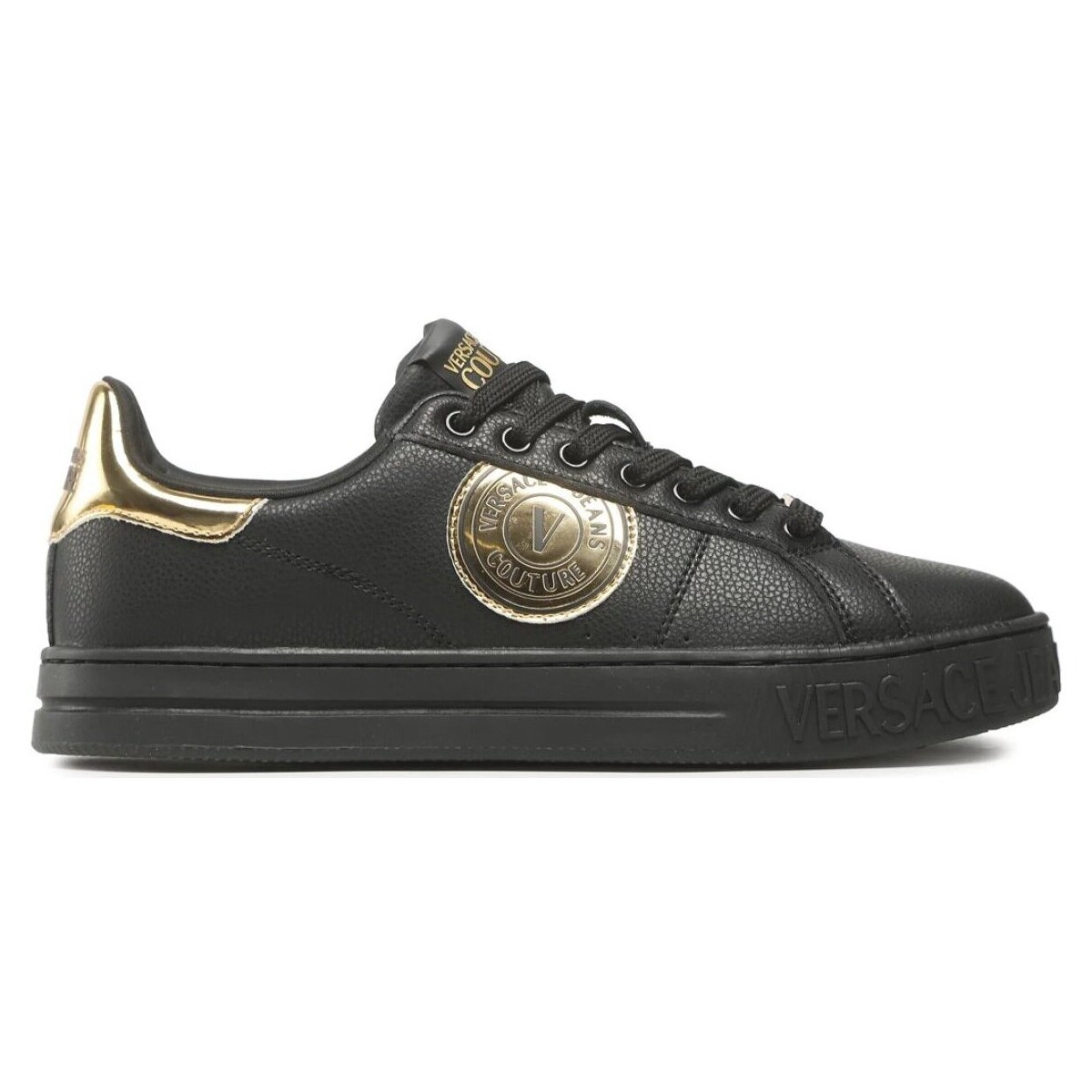 Pantofi Bărbați Sneakers Versace 73YA3SK1 ZP165 Negru